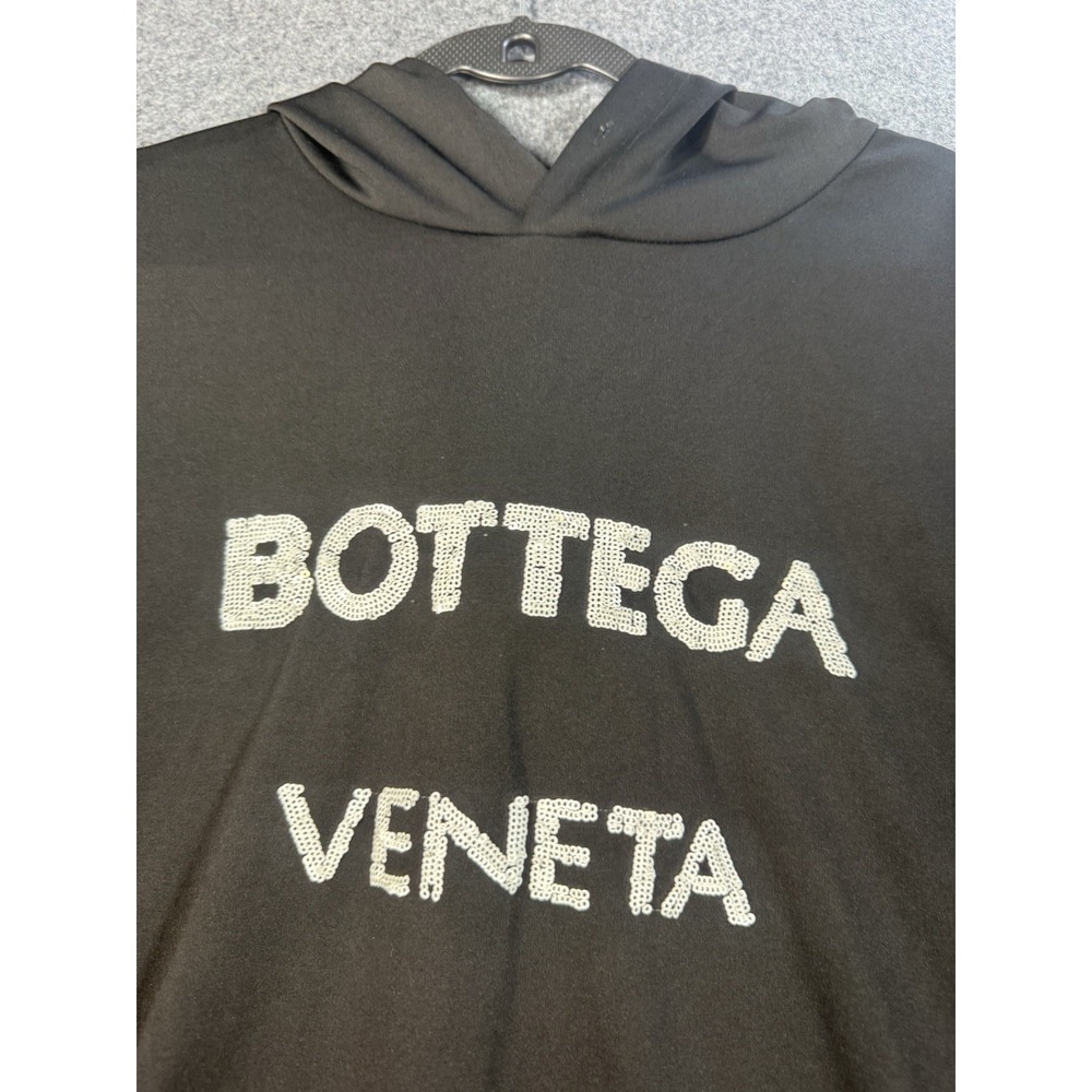 Bottega Veneta Pre Fall 2021 Sequin Logo Hoodie - Picture 2 of 8